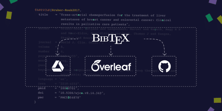 BibTeX export and Overleaf integration